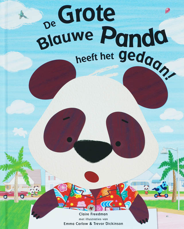 De Grote Blauwe Panda Heeft Het Gedaan !