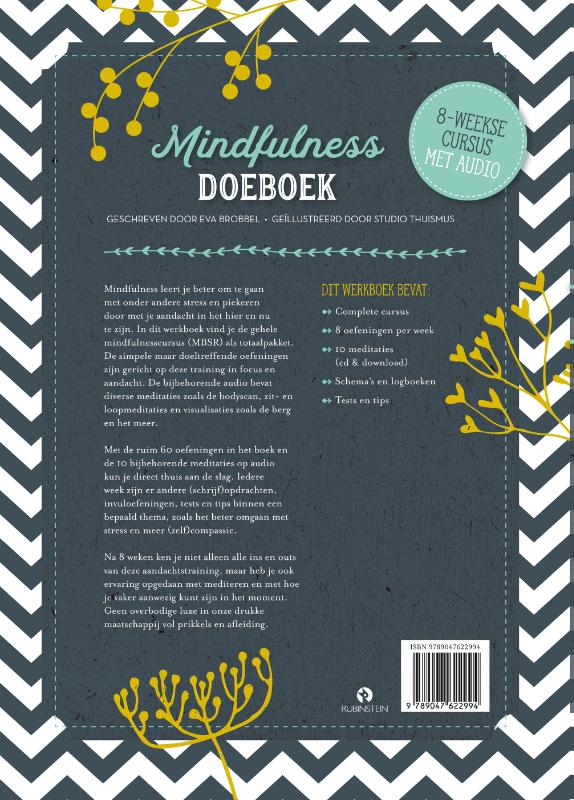 Mindfulness Doeboek achterkant