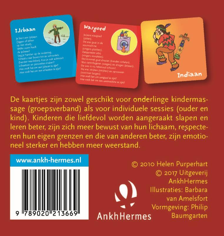 Helen Purperhart - Kindermassagekaarten achterkant