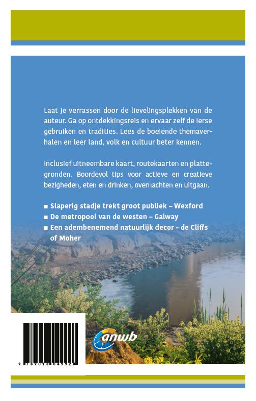 Ontdek Ierland / ANWB Ontdek achterkant