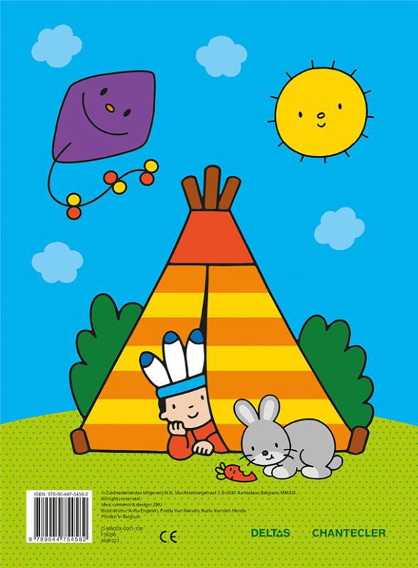 Super Coloring Festival achterkant