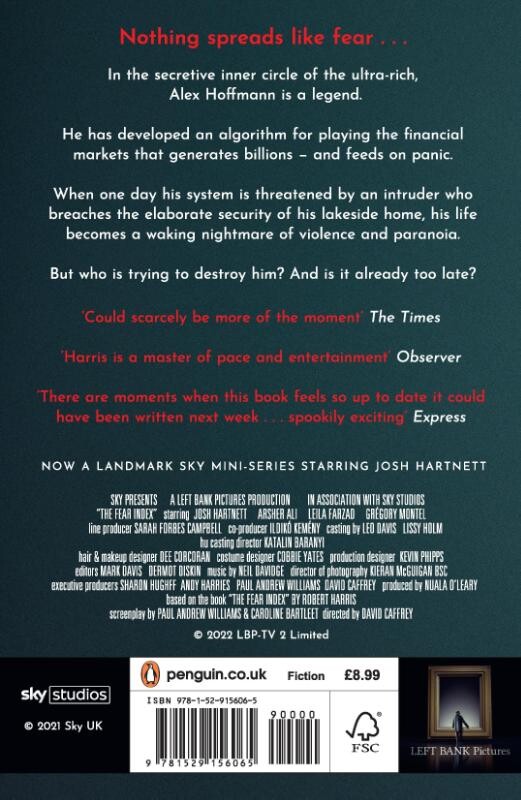The Fear Index achterkant