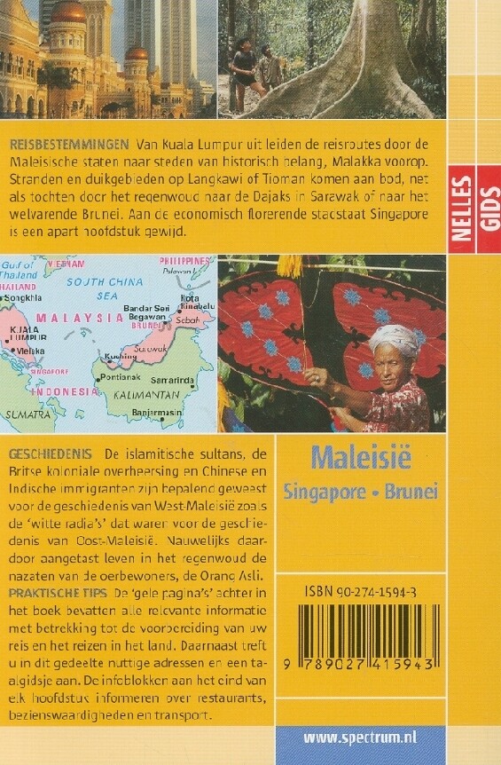 Nelles gids Maleisie / Nelles gidsen achterkant