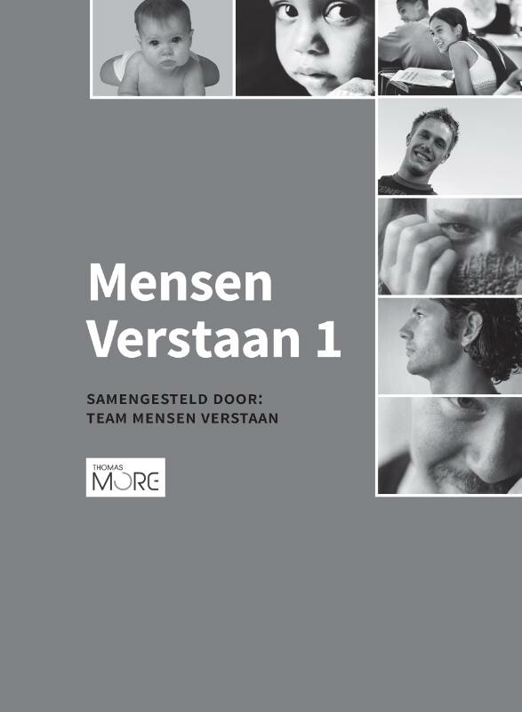 Mensen verstaan 1 custom editie Thomas More college