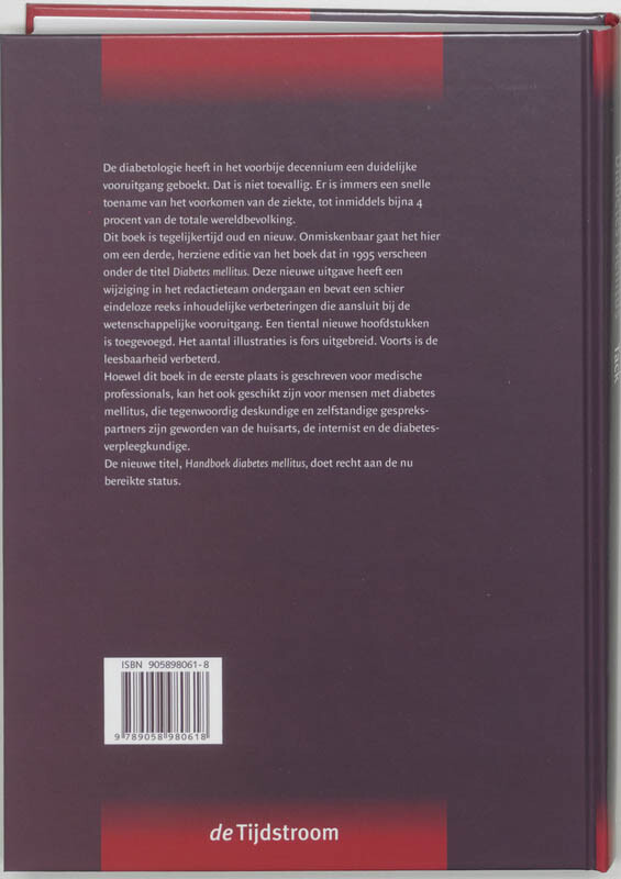 Handboek Diabetes Mellitus achterkant