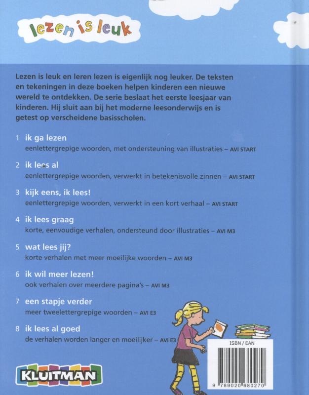 Lezen is leuk - Een stapje verder achterkant