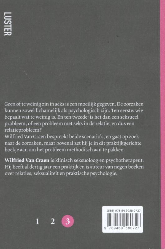 De essentie Meer zin in seks / De essentie achterkant