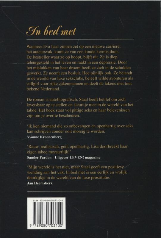 In bed met achterkant