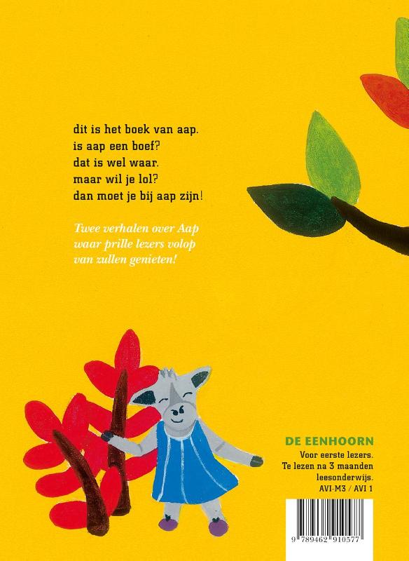 Het boek van Aap achterkant