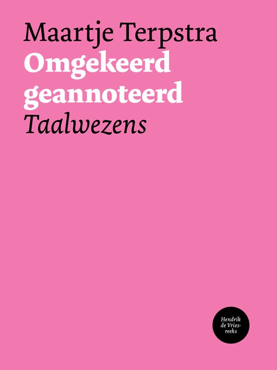 Omgekeerd geannoteerd / Hendrik de Vries-reeks / 14