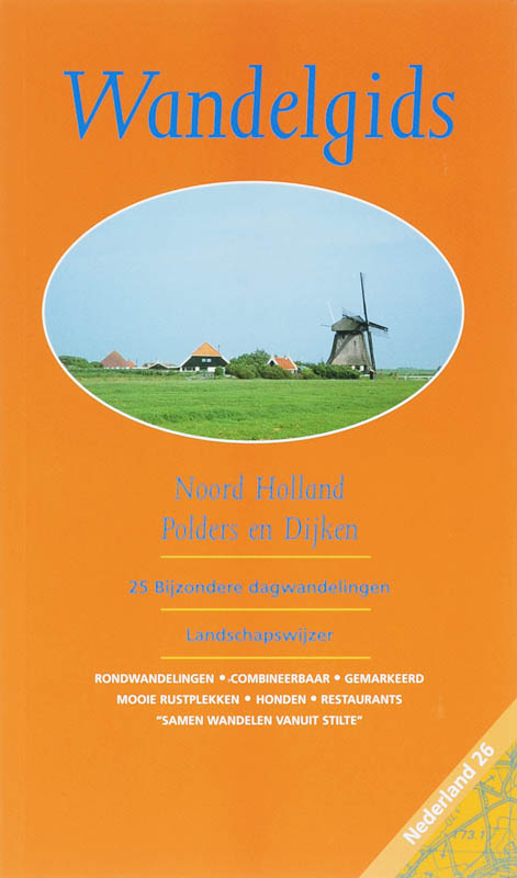 boekenbalie_9789075362718_cover Wandelgids Noord Holland-Polders en dijken / Nederland / 26