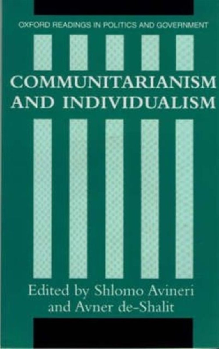 Communitarianism and Individualism