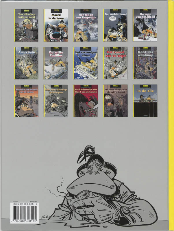 In de olie / Canardo / 14 achterkant