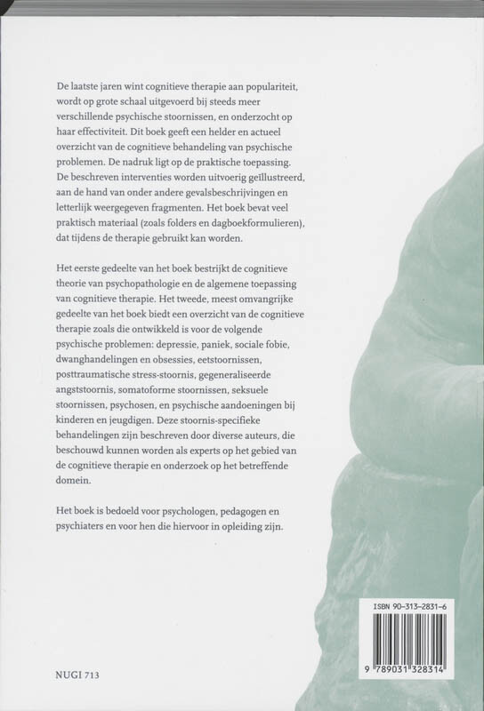 Cognitieve therapie achterkant