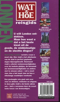 Londen / Wat & Hoe onderweg achterkant