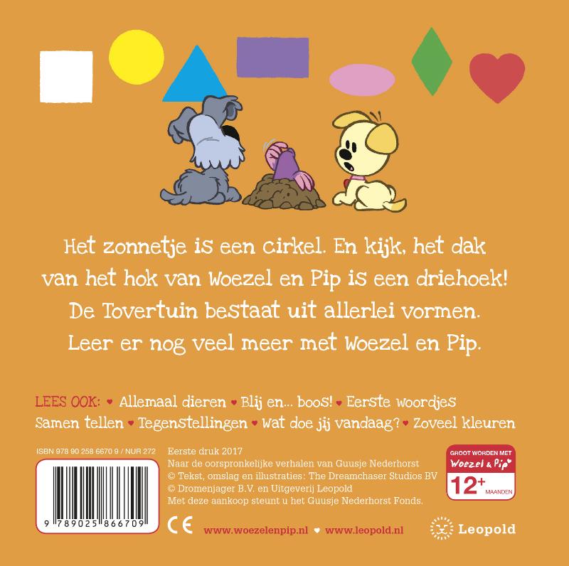 Woezel & Pip  -   Allemaal vormen achterkant