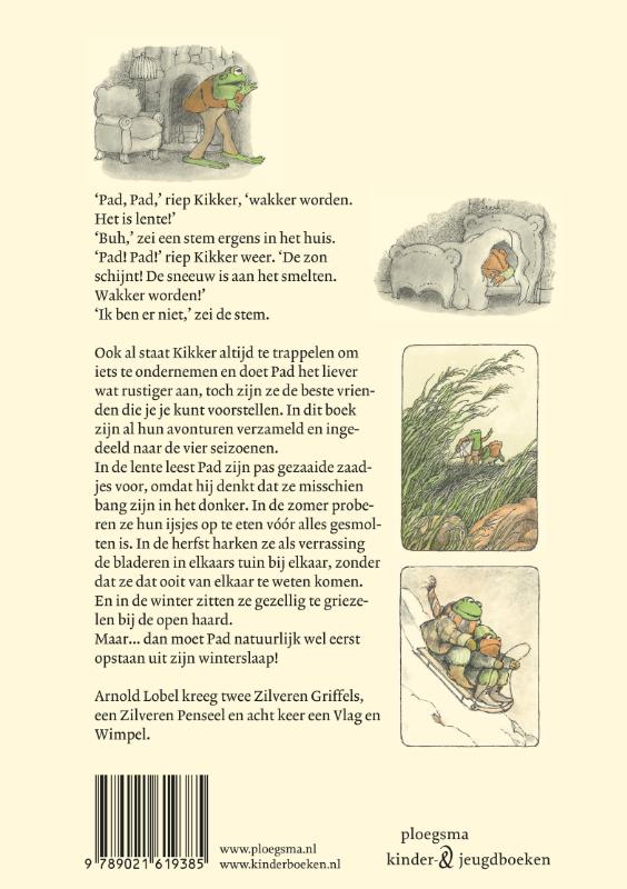 Alle verhalen van Kikker en Pad / Ploegsma kinder- & jeugdboeken Alle verhalen van Kikker en Pad / Ploegsma kinder- & jeugdboeken achterkant