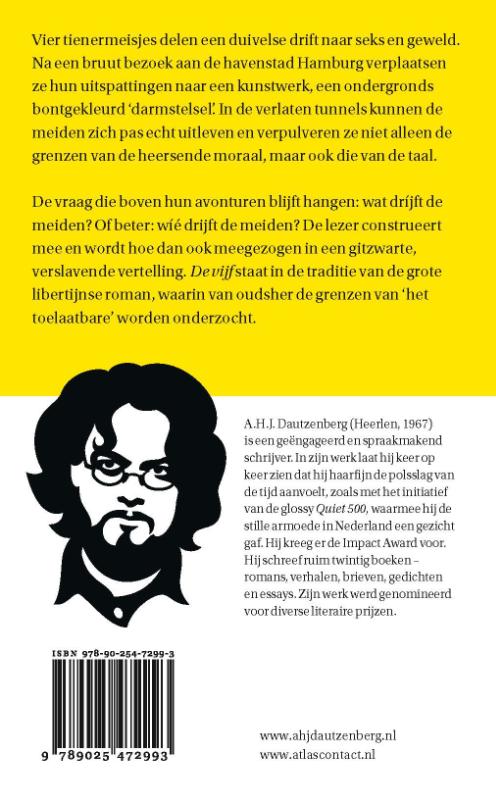 De vijf achterkant