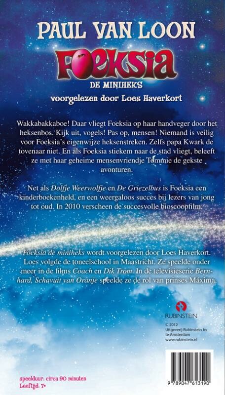 Foeksia de miniheks achterkant