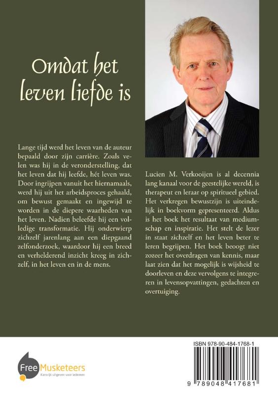 Omdat het leven liefde is achterkant