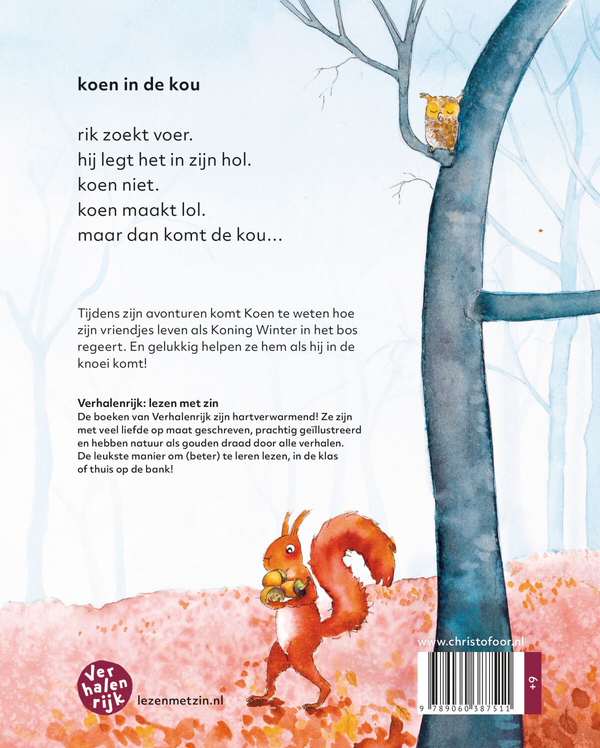 Koen in de kou / Verhalenrijk achterkant