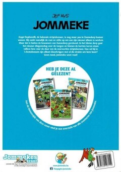 De ideeëndief / Jommeke / 290 achterkant