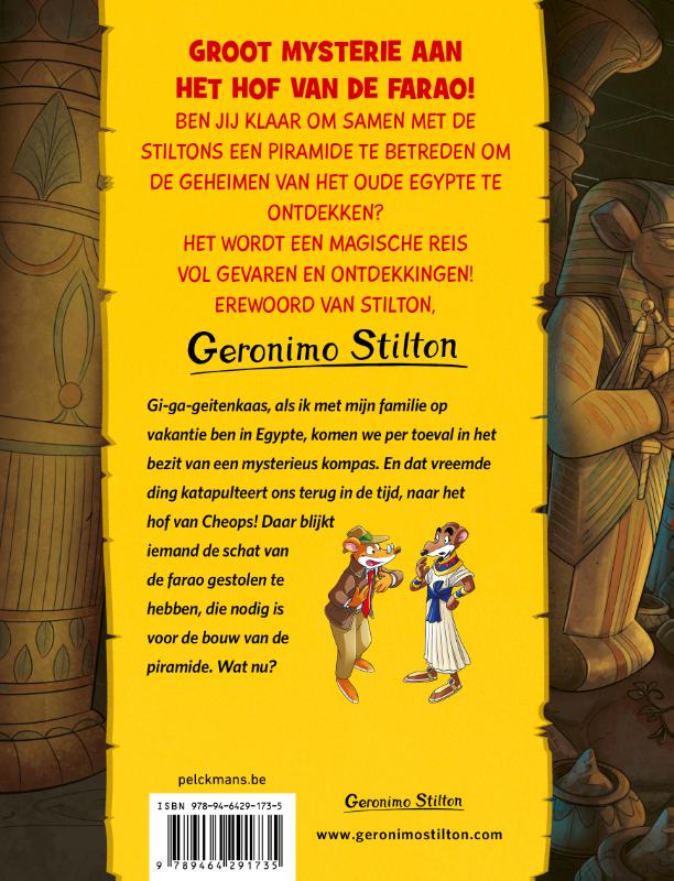 Het piramide project / Geronimo Stilton / 14 achterkant
