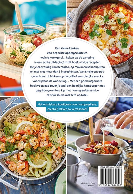 Het onmisbare campingkookboek Het onmisbare campingkookboek achterkant