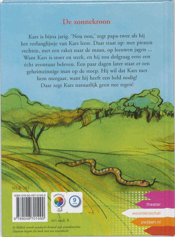 De zonnekroon / Bikkels achterkant