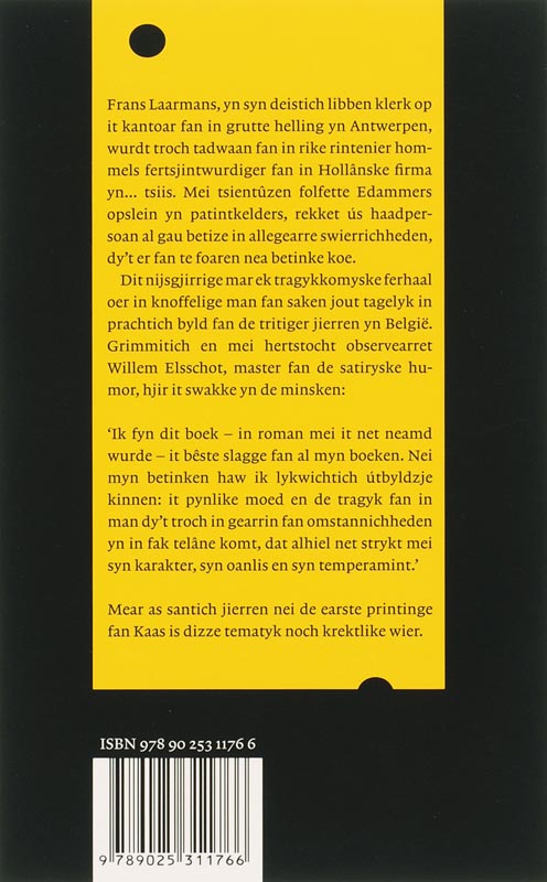Tsiis achterkant