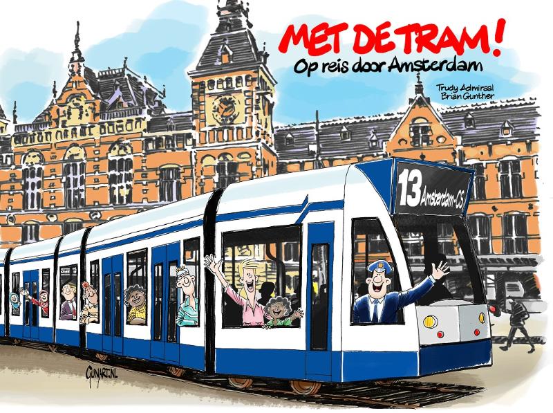 Met de tram!