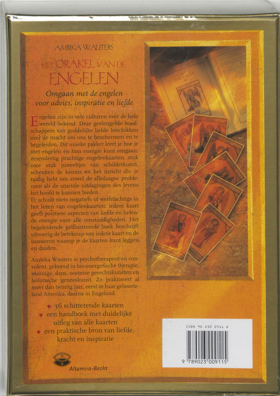 Het orakel van de engelen Het orakel van de engelen achterkant