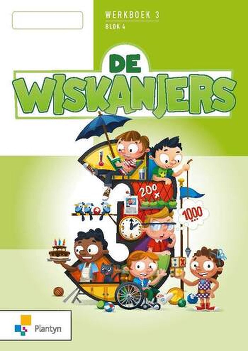 De Wiskanjers 3 blok 4 Werkboek