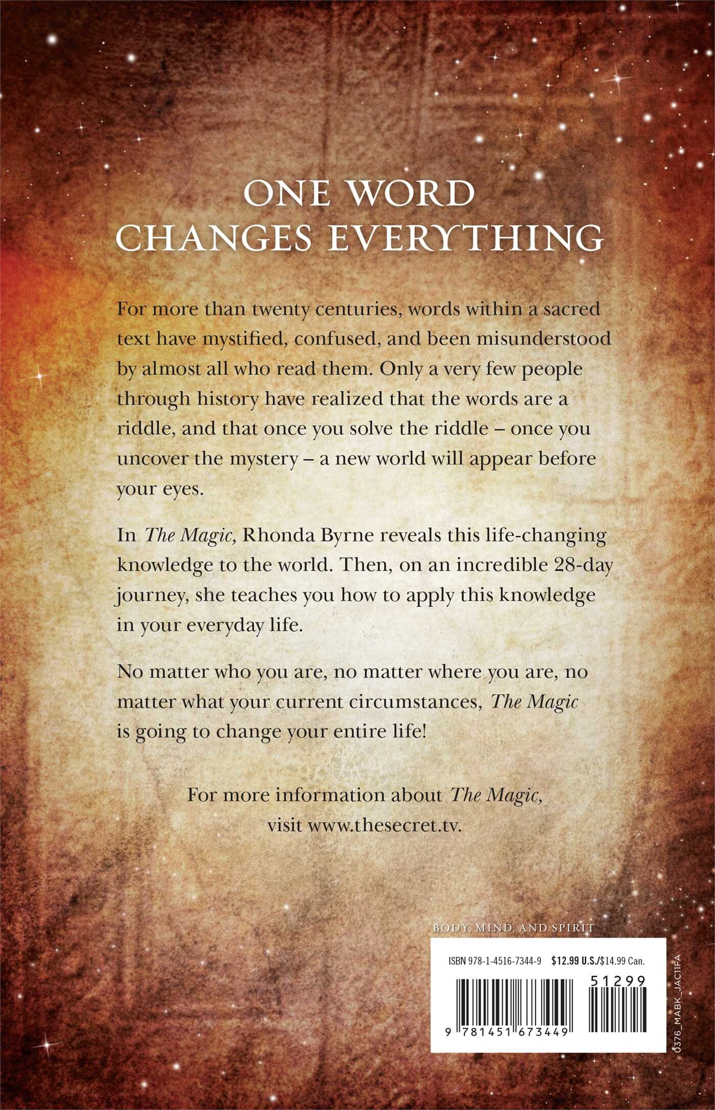 The Magic / The Secret Library achterkant