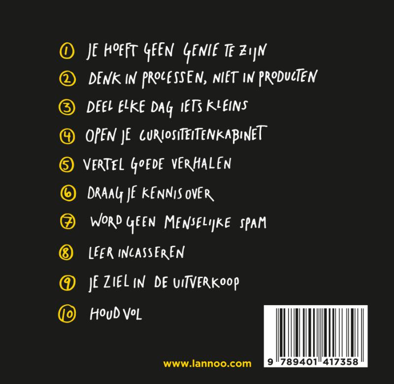 Show your work! Show your work! achterkant