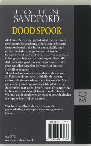 Dood spoor / Lucas Davenport / 11 achterkant