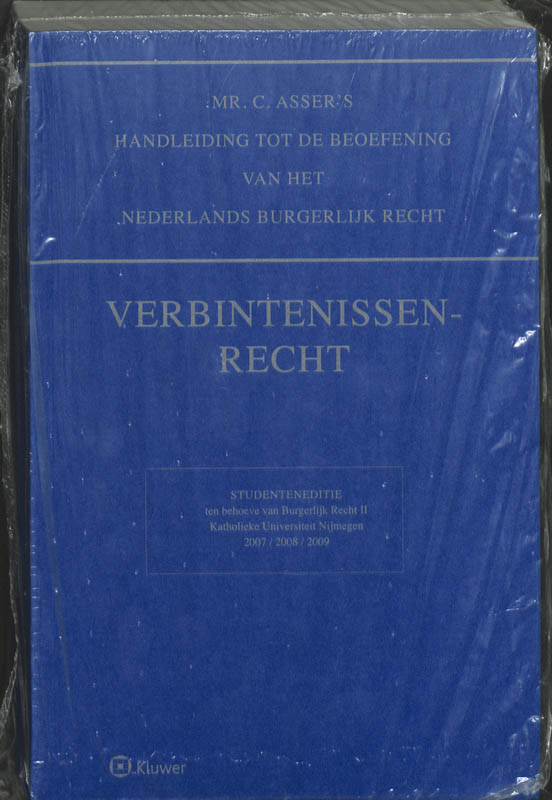 Mr. C. Asser's handleiding tot de beoefening van het Nederlands burgerlijk recht / Verbintenissenrecht / Asser-serie / 4