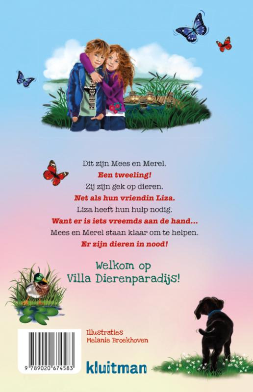Dieren in nood! / Villa Dierenparadijs achterkant