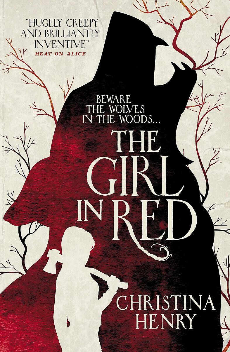 The girl in red