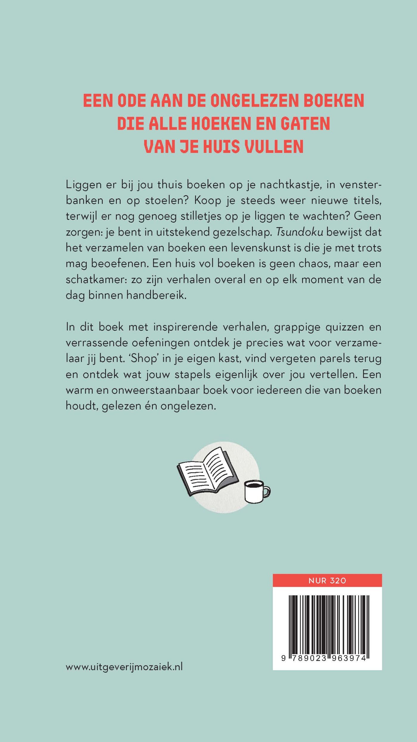 Tsundoku achterkant
