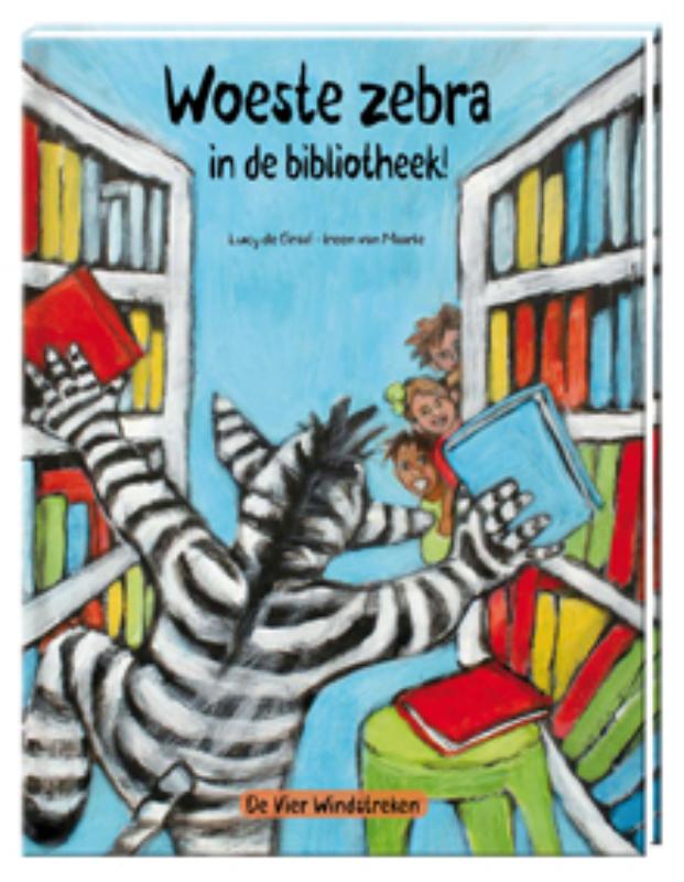 Woeste Zebra In De Bibliotheek!