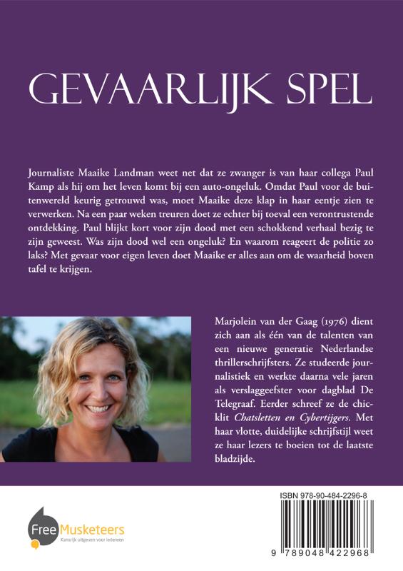 Gevaarlijk spel achterkant
