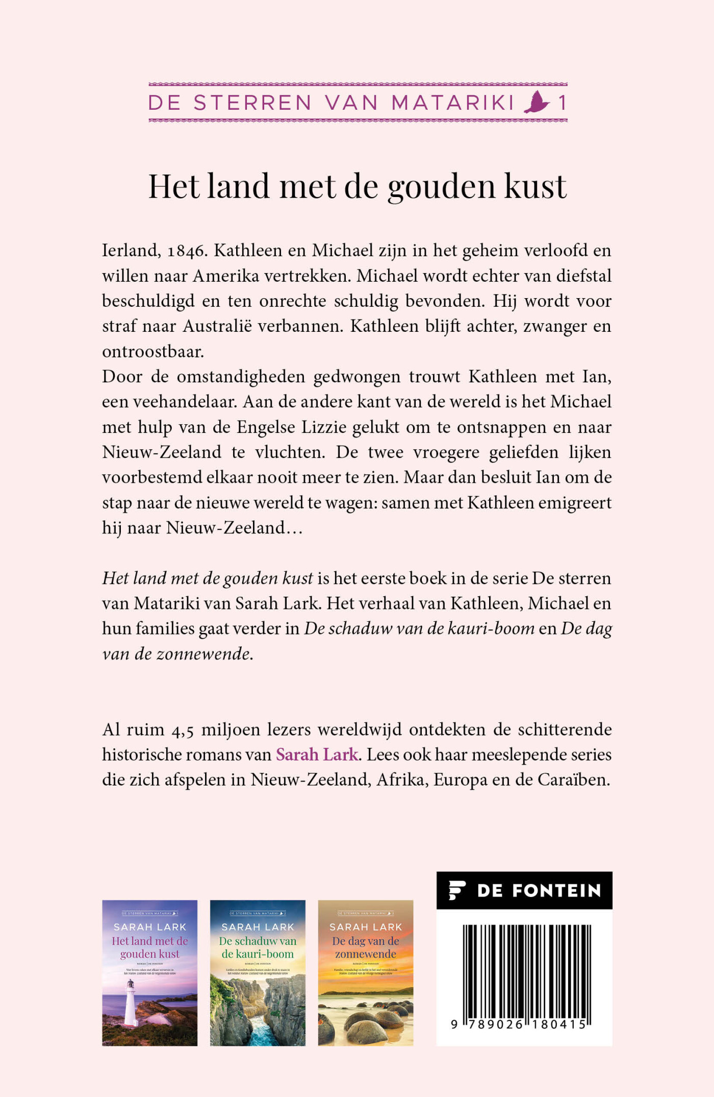 Het land met de gouden kust / De sterren van Matariki / 1 achterkant
