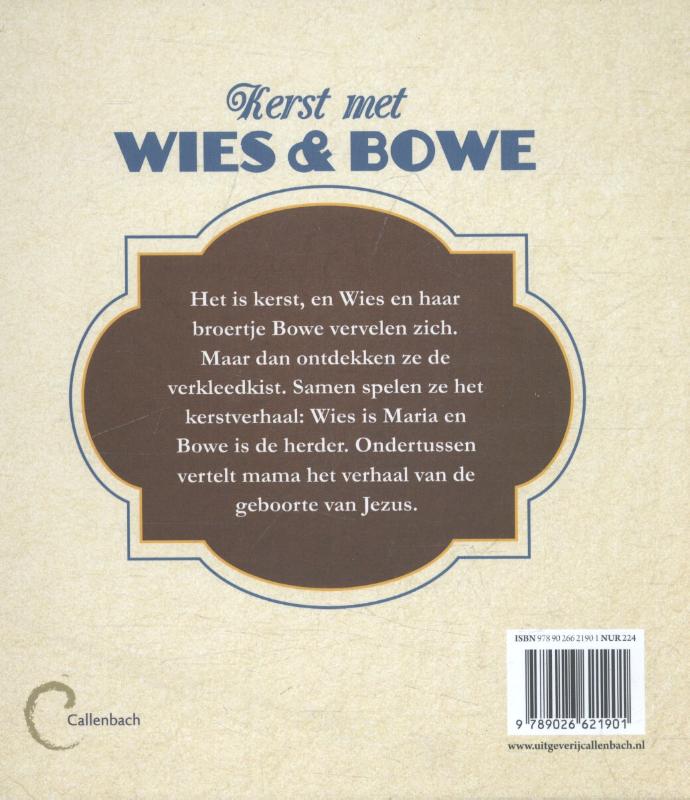 Kerst met Wies en Bowe achterkant