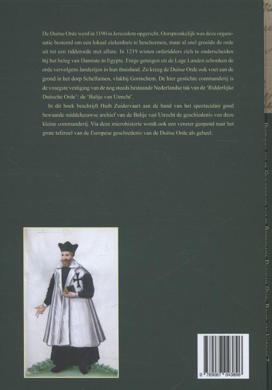 Bijdragen tot de Geschiedenis van de Ridderlijke Duitsche Orde, Balije van Utrecht 7 -   Ridders, priesters en predikanten in Schelluinen achterkant