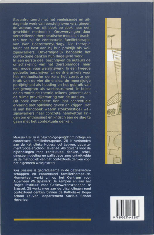 Het contextuele denken Het contextuele denken achterkant