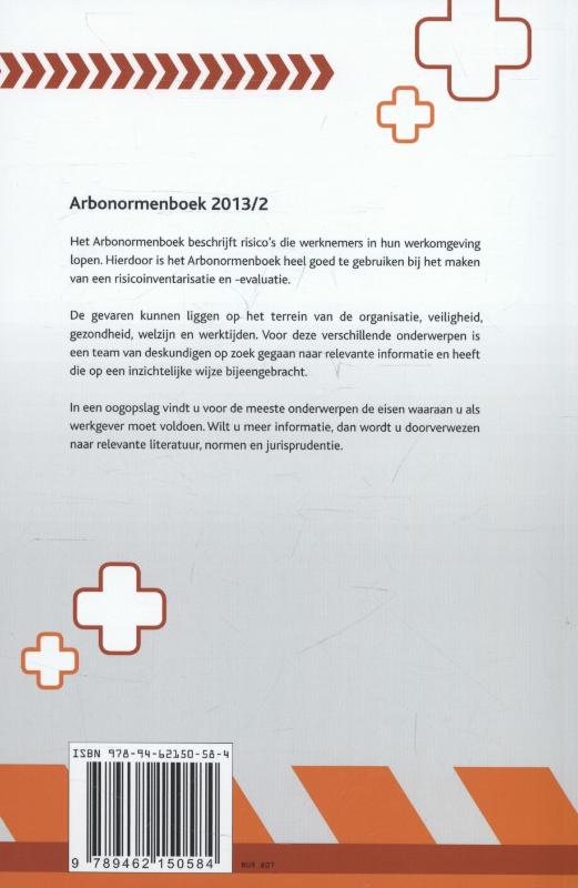 Arbonormenboek  2013/2 achterkant