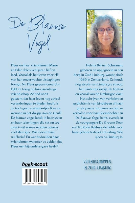 De Blauwe Vogel achterkant