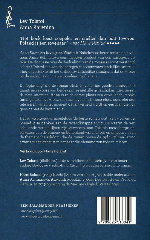 Anna Karenina / Salamander / 36 achterkant