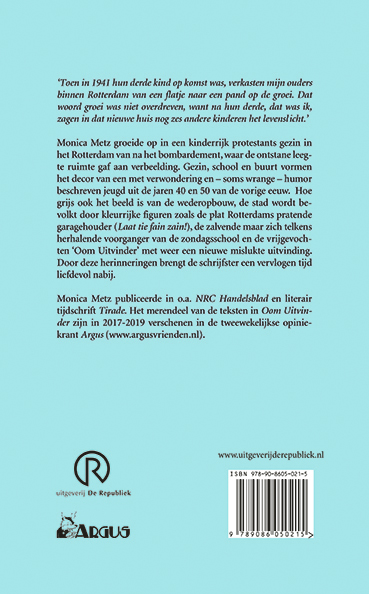 Oom Uitvinder / Argus-reeks / 2 achterkant